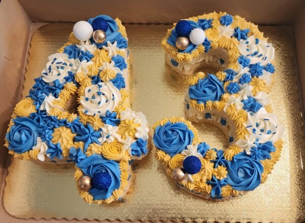 Number Cake Double Digit 43